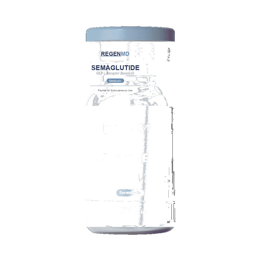 Semaglutide research peptide vial